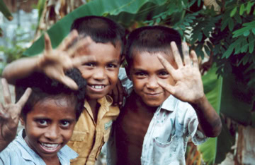 Smiling kids